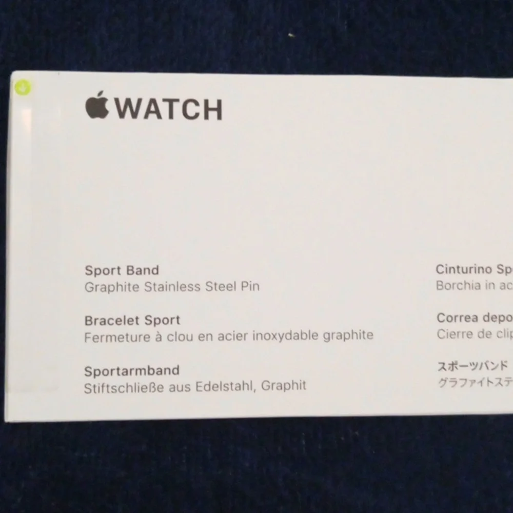 Black Smartwatch Band